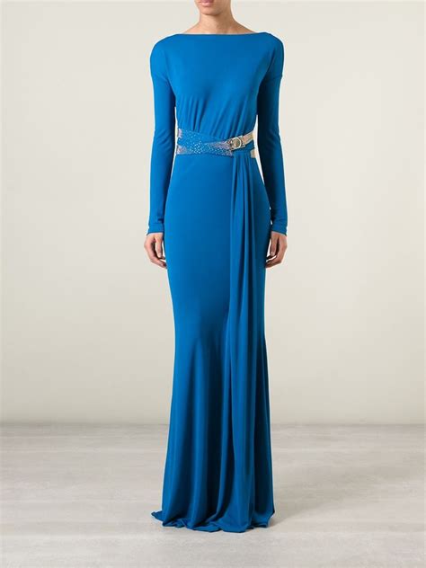 versace dress farfetch|Versace evening gowns.